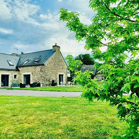 Au Petit Bonheur De Claire Et Jo Bed & Breakfast La Chapelle-Caro Exterior photo